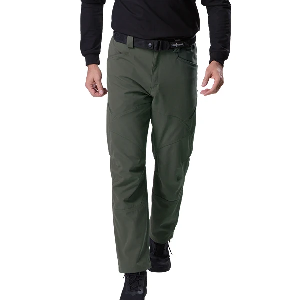 FREE SOLDIER outdoor sports camping hiking tactical military pants scratch-resistant pants with multiple pockets for men - Цвет: dark green