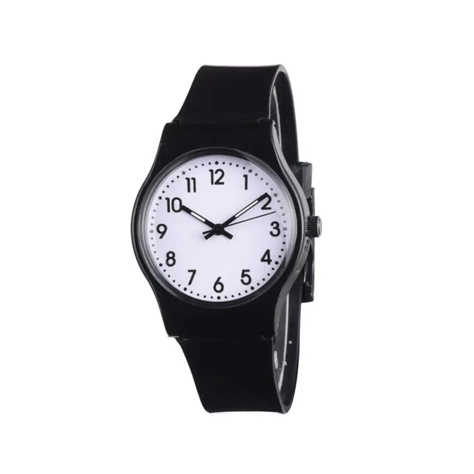 Timezone#401 Модные Простые Женские часы маленькие свежие мягкие женские часы для отдыха