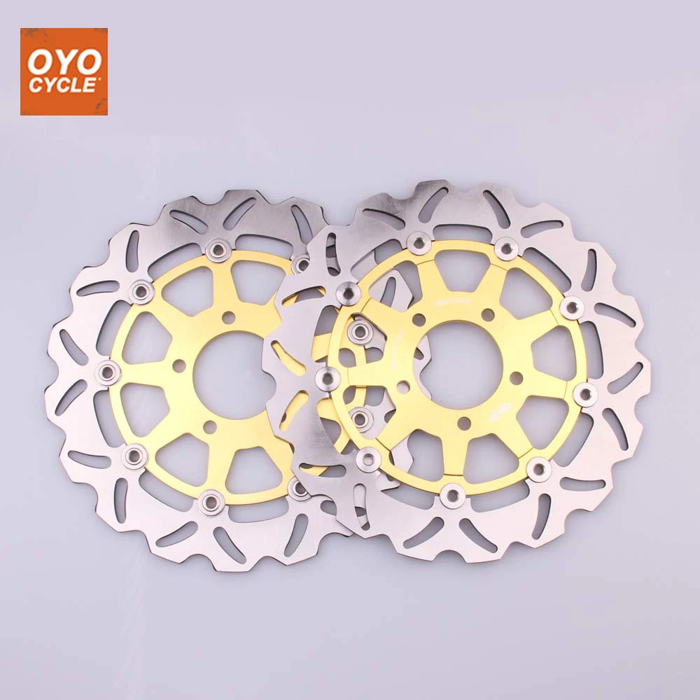 CNC передние тормозные диски для Suzuki GSX-R1000 GSX-R750 GSX-R600 Gixxer Gixer GSXR 600 750 1000 незакрепленные мотоциклетные диски ротора тормозного диска