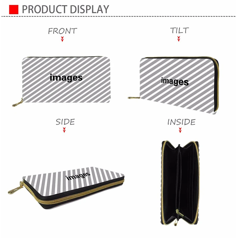 

Customized Women Wallets Casual Pu Leather Coin Case Purse Girls Money Wallet Clutch Purse Female Leaves Coin Purses Holders