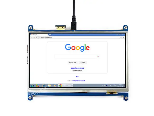 7-дюймовый сенсорный ЖК-экран Raspberry PI экран 800x480 HDMI TFT-дисплей для 3B 4B zero - купить по