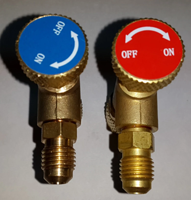 Новое поступление R410 охлаждающий зарядный адаптер для 1/4 &quotSAE Male to 5/16&quot Famale