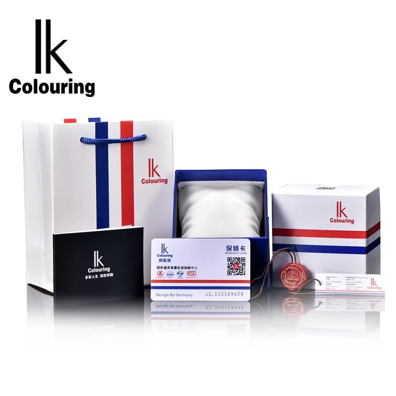 

IK colouring Ultra Thin Minimalist Mens Watches Top Brand Luxury Genuine Leather Strap Fashion Casual Quartz Watch Business Man