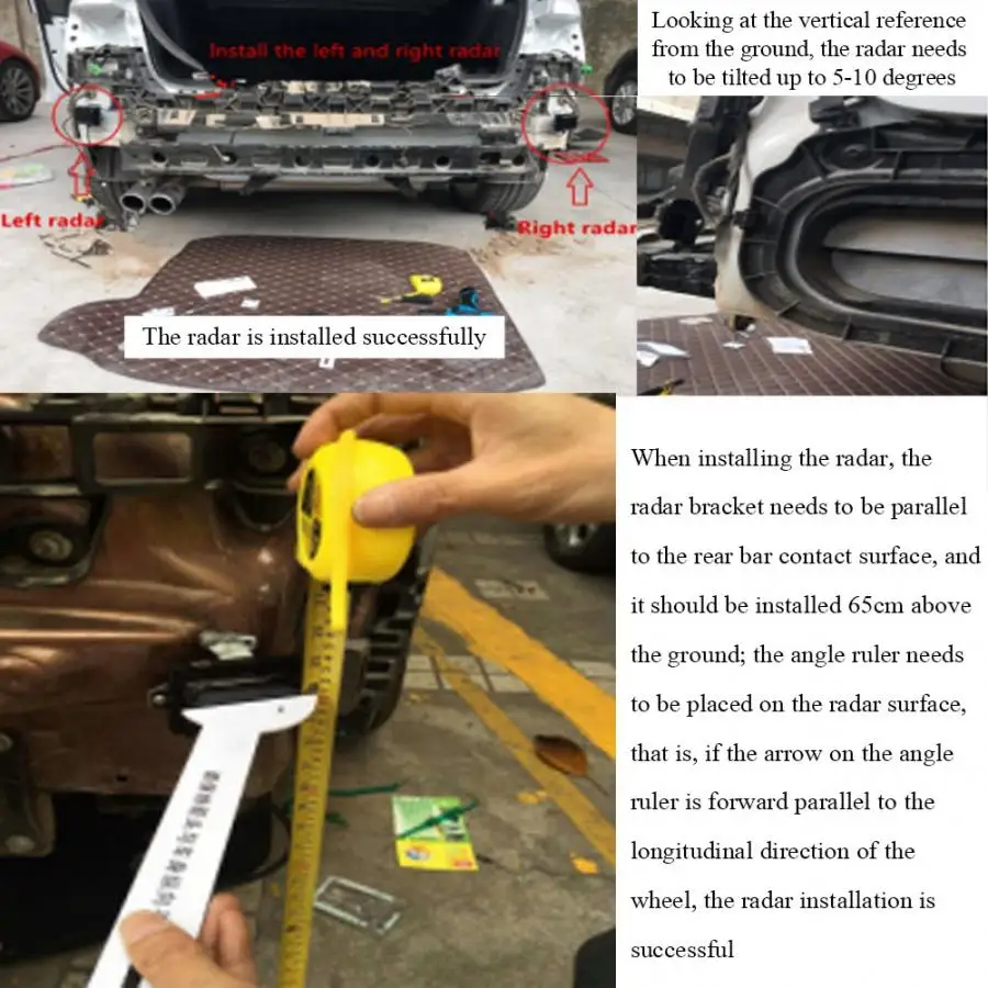 Автомобильный микроволновый радар BSD система обнаружения слепых зон Подходит