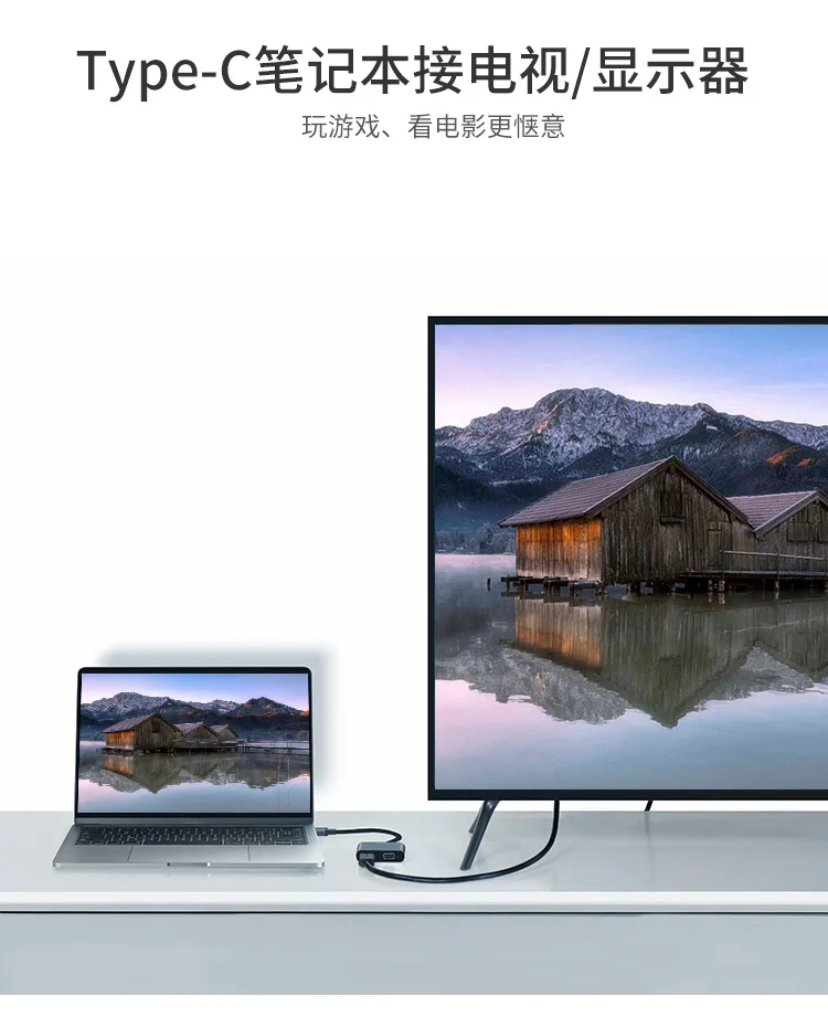 6 в 1 USB C концентратор USB 3,0 HDMI 4 K VGA для MacBook Pro Xiaomi Asus lenovo ноутбук huawei mate 10 20 mate book type C