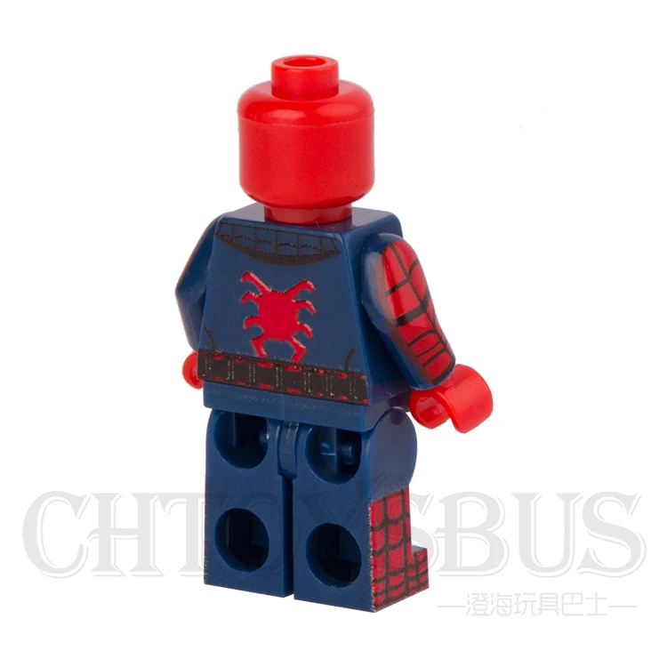 Одиночная продажа Человек паук Питер Паркер мальчик миньфиг Marvel Супер герои