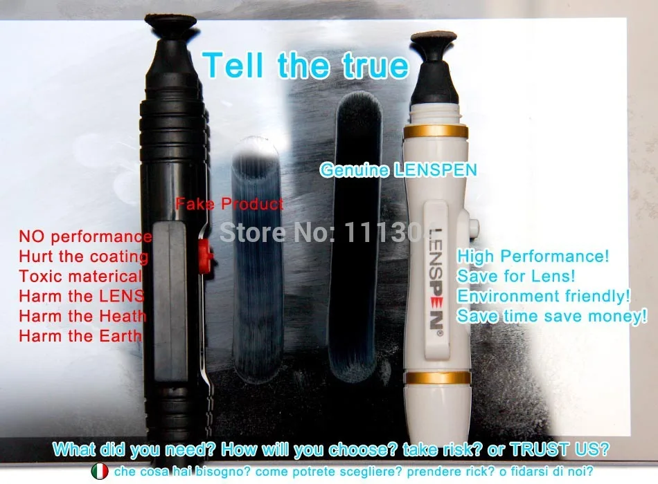 Подлинный оригинальный набор для чистки объектива камеры Lenspen NLP-1 + SDK-1 Невидимый