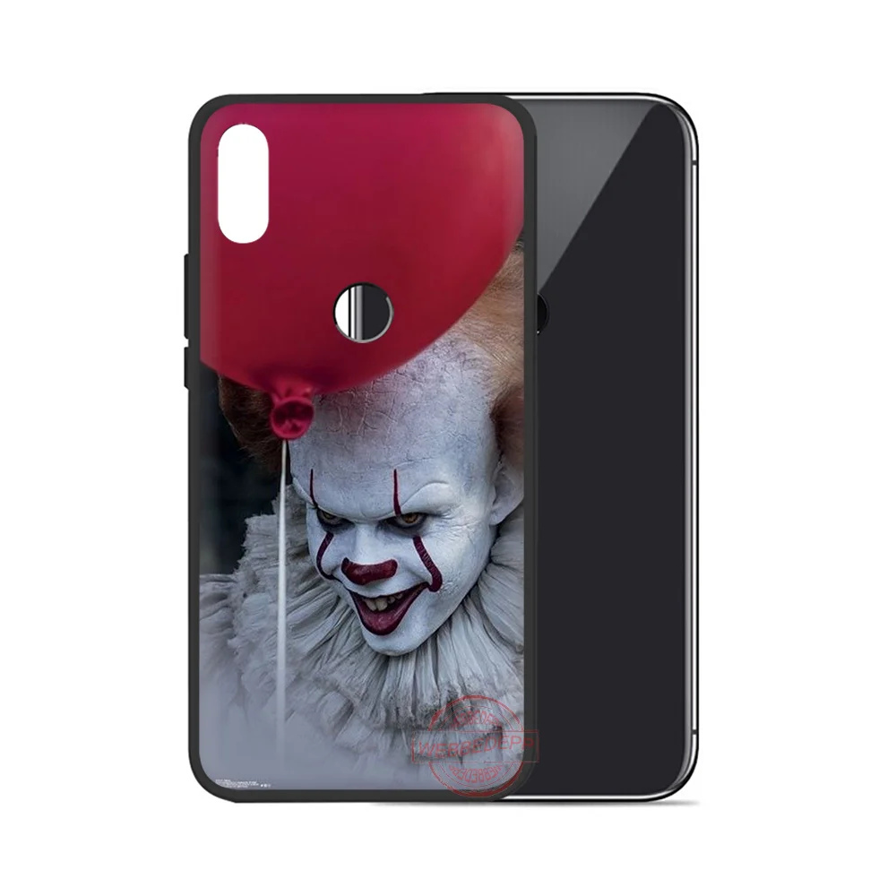 4 WEBBEDEPP Clown Terror IT TPU Phone Case for Redmi Note 6Pro 7Pro 4A 4X 5 5A 6A 8A 6Pro 7 S2 note 8 - Color: 4