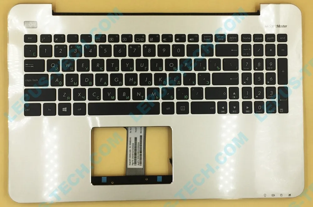 Русская клавиатура для ASUS X555 X555LN верхняя крышка верхний чехол Упор рук 90NB0647 R32RU0