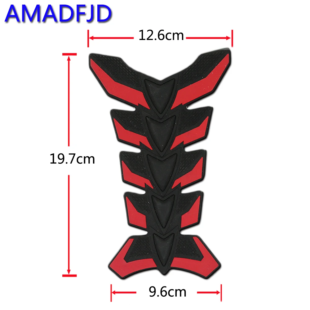 AMADFJD 3D мотоциклетные Стикеры газа Нефть топливного бака Pad Protector наклейки Tankpad для