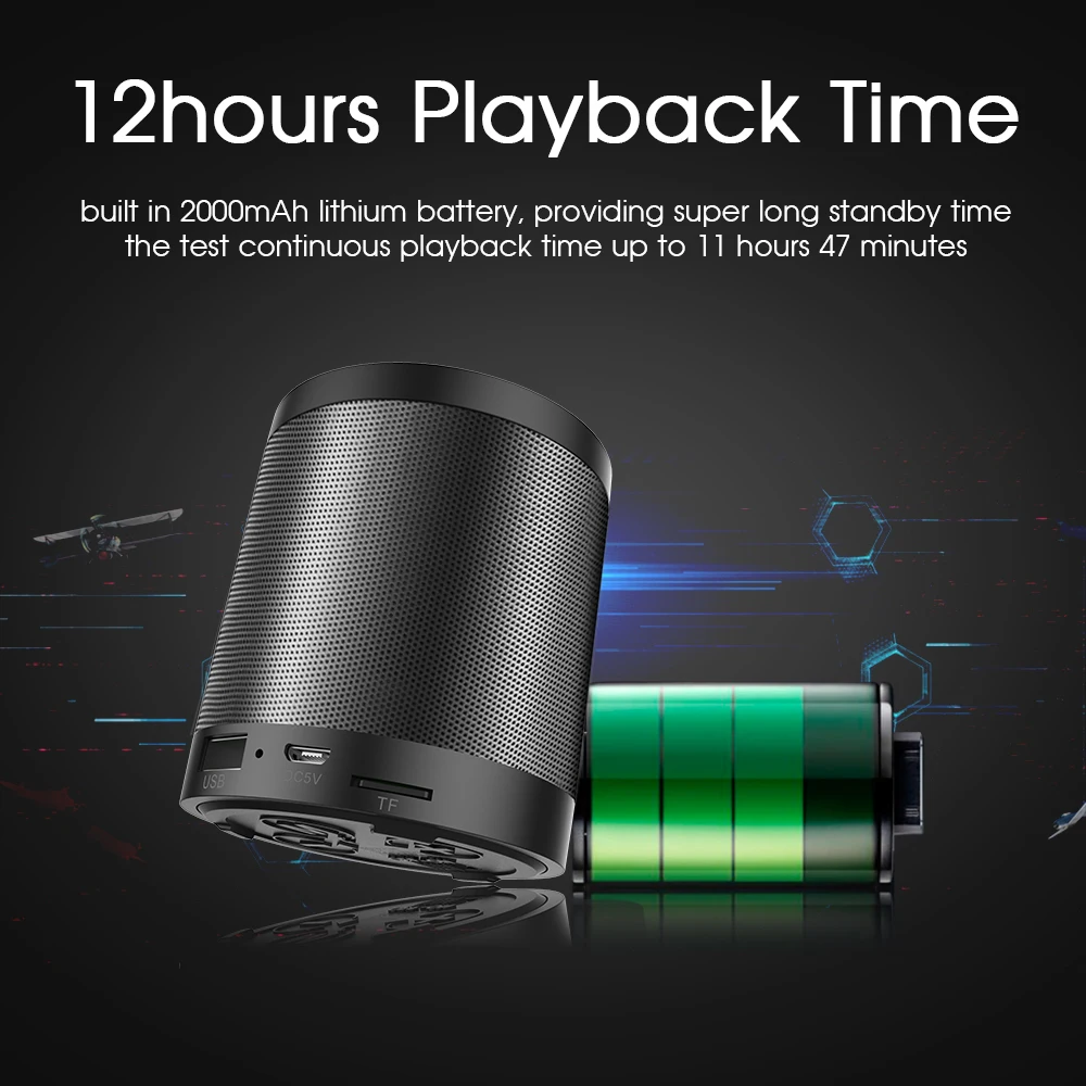 Bluetooth Колонка ZEALOT S5 2 портативная с микрофоном и поддержкой TF карт|zealot s5|bluetooth