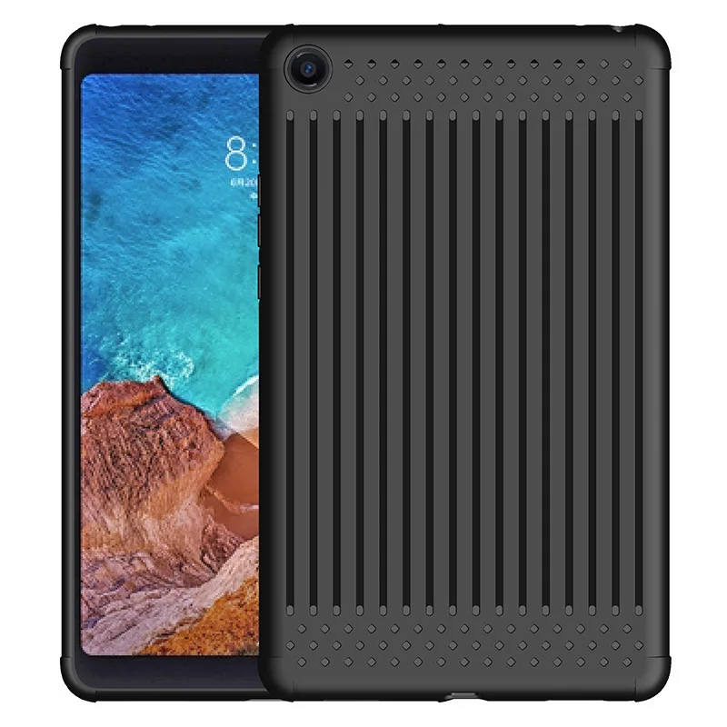 Чехол для планшета xiaomi mi pad 4 Ультратонкий чехол из ТПУ на заднюю панель откидные
