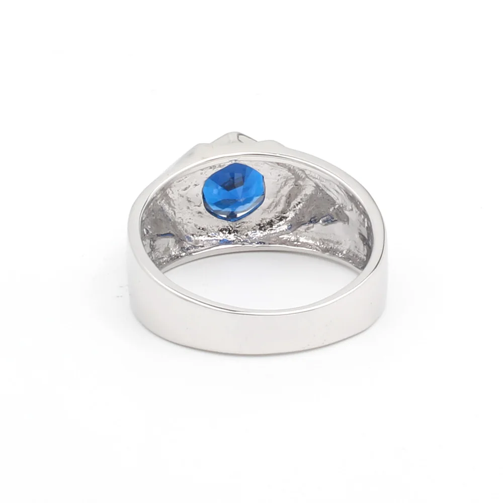 Мужское кольцо из серебра 7 5 пробы с фианитом размеры от 6 до 13|sterling silver rings|silver ringmen