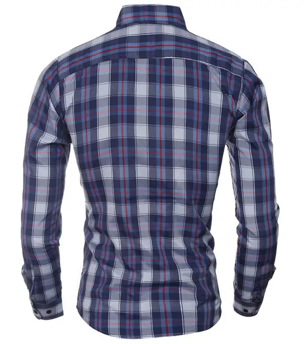 Бесплатная Доставка Новый классический плед мужские случайные длинными