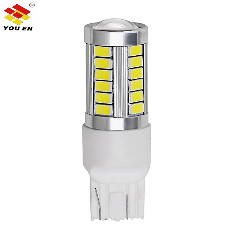 YOUEN T20 7440 W21W 7443 W21/5 W 5630 5730 SMD 12V 2,76 W 8000K белый красный желтый Автомобильный задний светодиодный светильник
