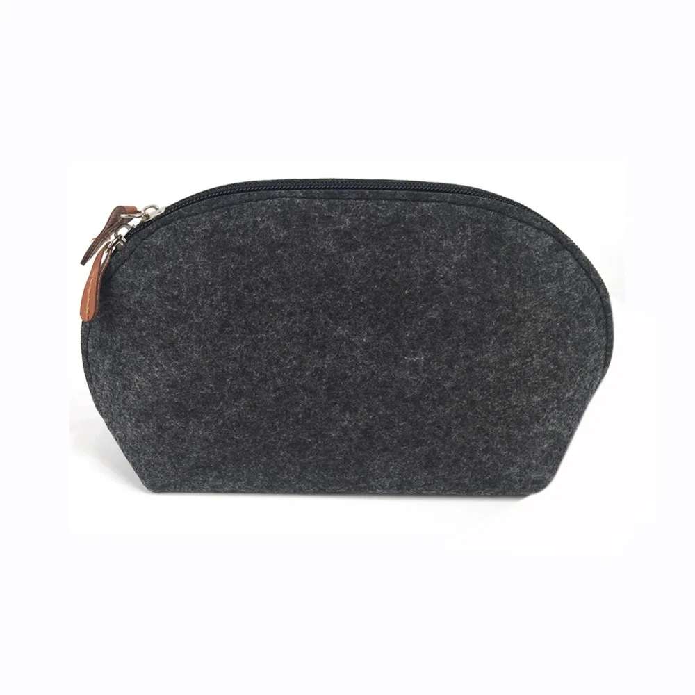 Новая модная фетровая стеганая сумка для хранения косметики электронные