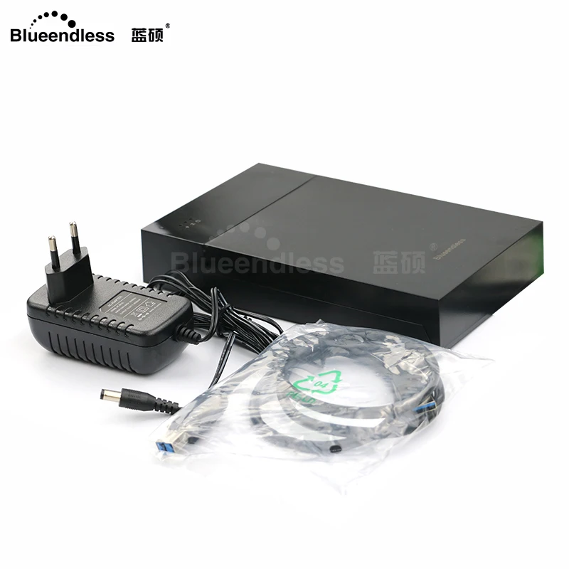 Чехол для жесткого диска Blueendless 2018 3 5 дюйма пластиковый корпус с USB 0 на SATA 12 В 2 А