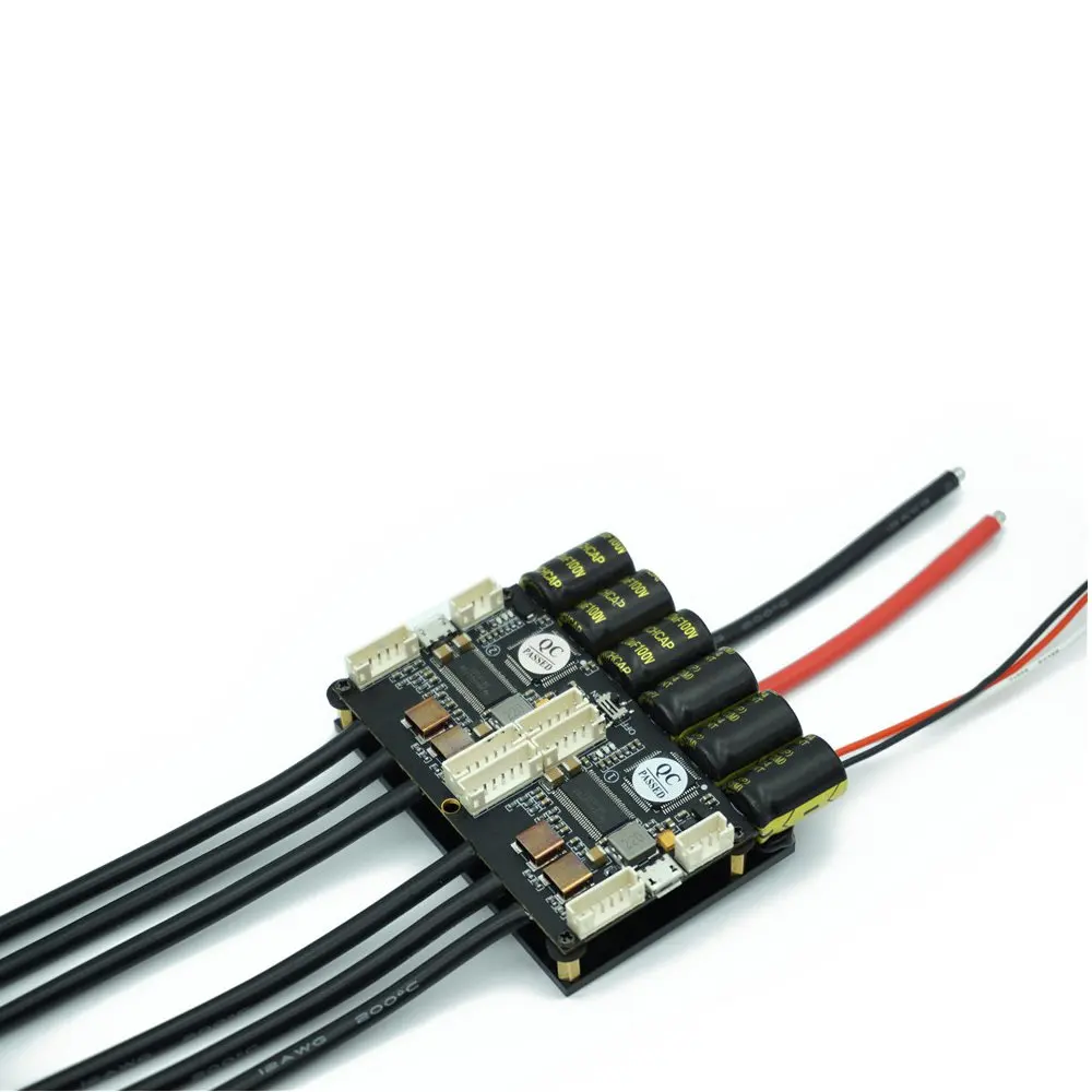 HGLRC-Flipsky Dual FSESC4.20 100A ESC+ Алюминиевый Радиатор Электрический Лонгборд RC автомобиль/E-bike/E-scooter скейтборд запчасти