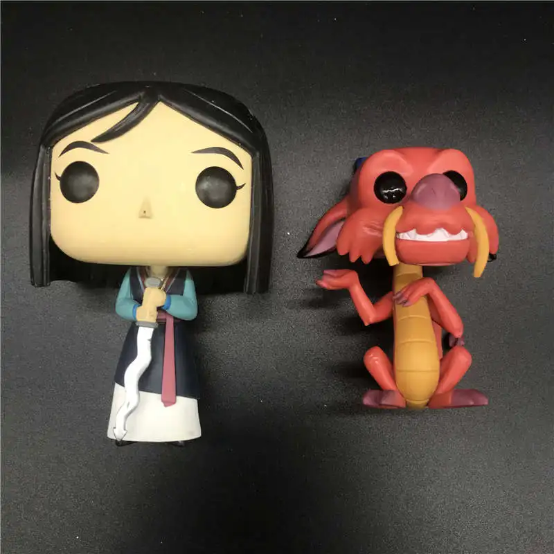 Aosst Pops Мулан/мушу крикт модель игрушки виниловые фигурки на коробке|Игровые и