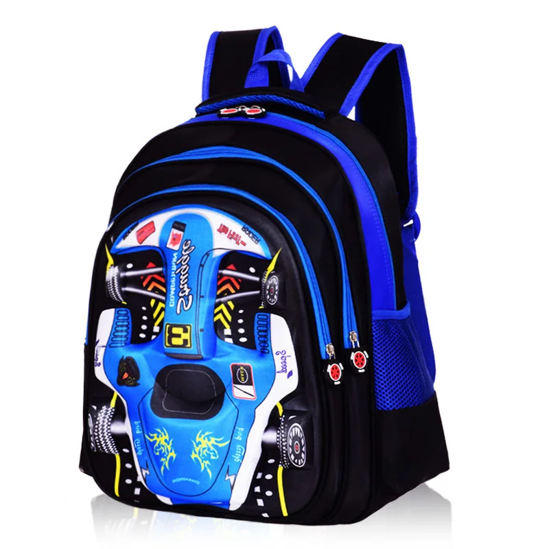 Детский рюкзак для начальной школы сумки с мультипликационным 3d-рисунком