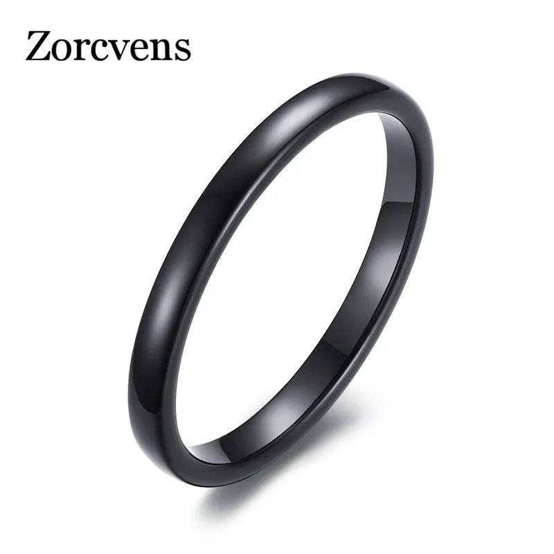 Обручальные кольца ZORCVENS 2 мм из карбида вольфрама золотого цвета 2020|wedding band|wedding