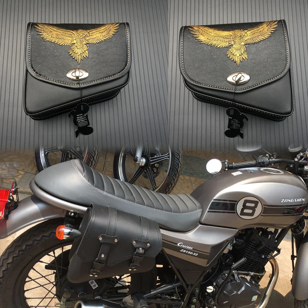 Универсальная мотоциклетная сумка портфель для Harley Sportster XL883 XL1200 инструментов Iron
