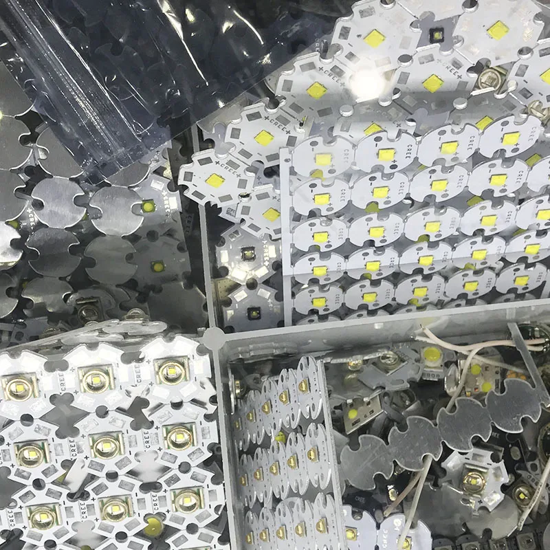 2 шт. 3535 SMD 5050 SMD 3 Вт 8 Вт замена CREE XPE XPG XML T6 U2 10 Вт Красный Белый теплый УФ синий нейтральный белый 8 мм 12 мм 14 мм 16 мм 20 мм PCB