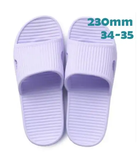 purple 230mm Xiaomi youpin/тапочки; мягкие женские, мужские, детские сандалии; нескользящие домашние тапочки для душа; Детские повседневные тапочки для семьи - Цвет: purple 230mm