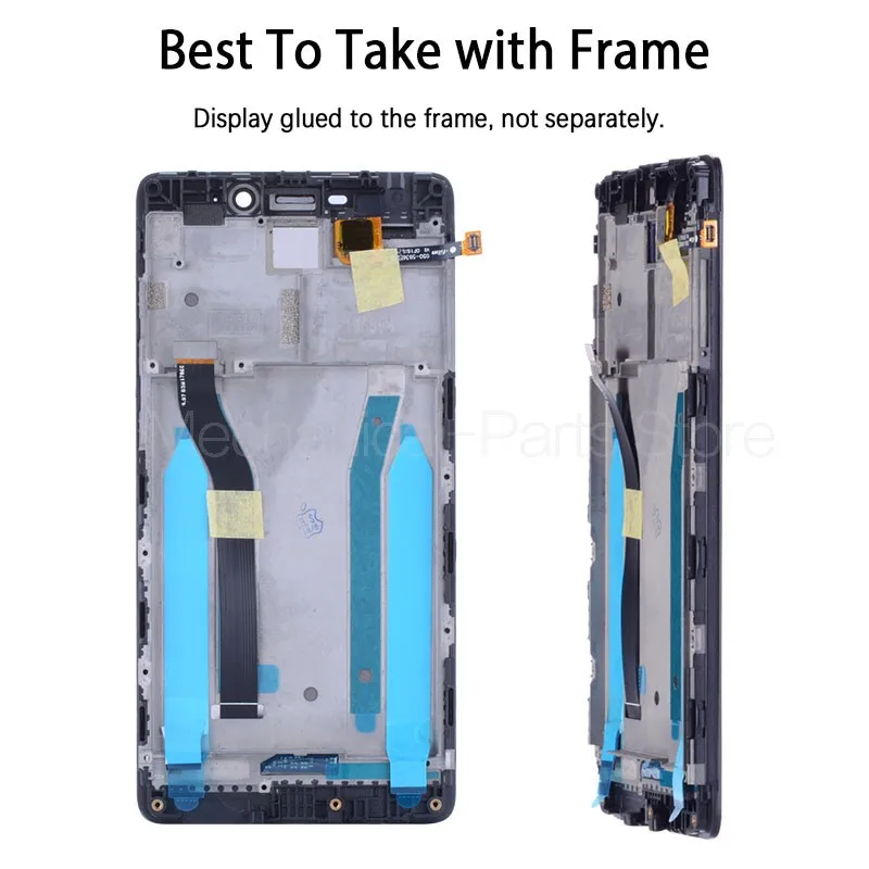 5.0'' Original LCD For XIAOMI Redmi 4 Pro Display Touch Screen with Frame Prime Replacement | Мобильные телефоны и