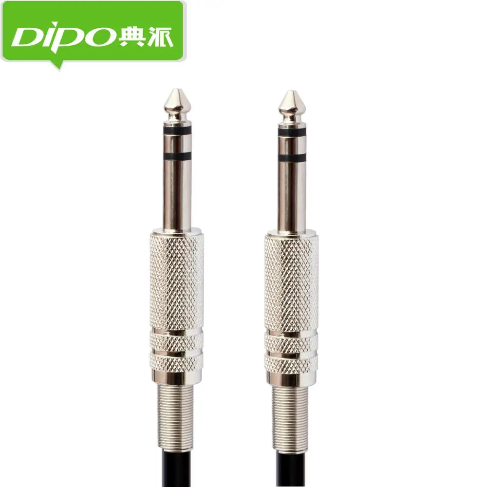 Dipo двухканальный stereoo 6.35 до мм мужчинами для микшер-усилитель аналоговый аудио