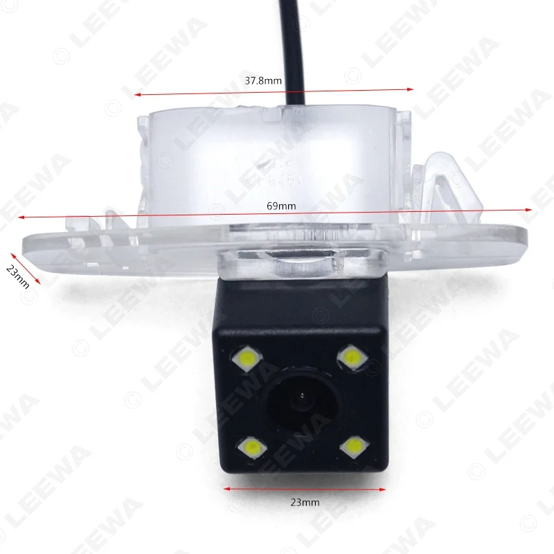 Специальная автомобильная камера заднего вида LEEWA HD со светодиодный светильник