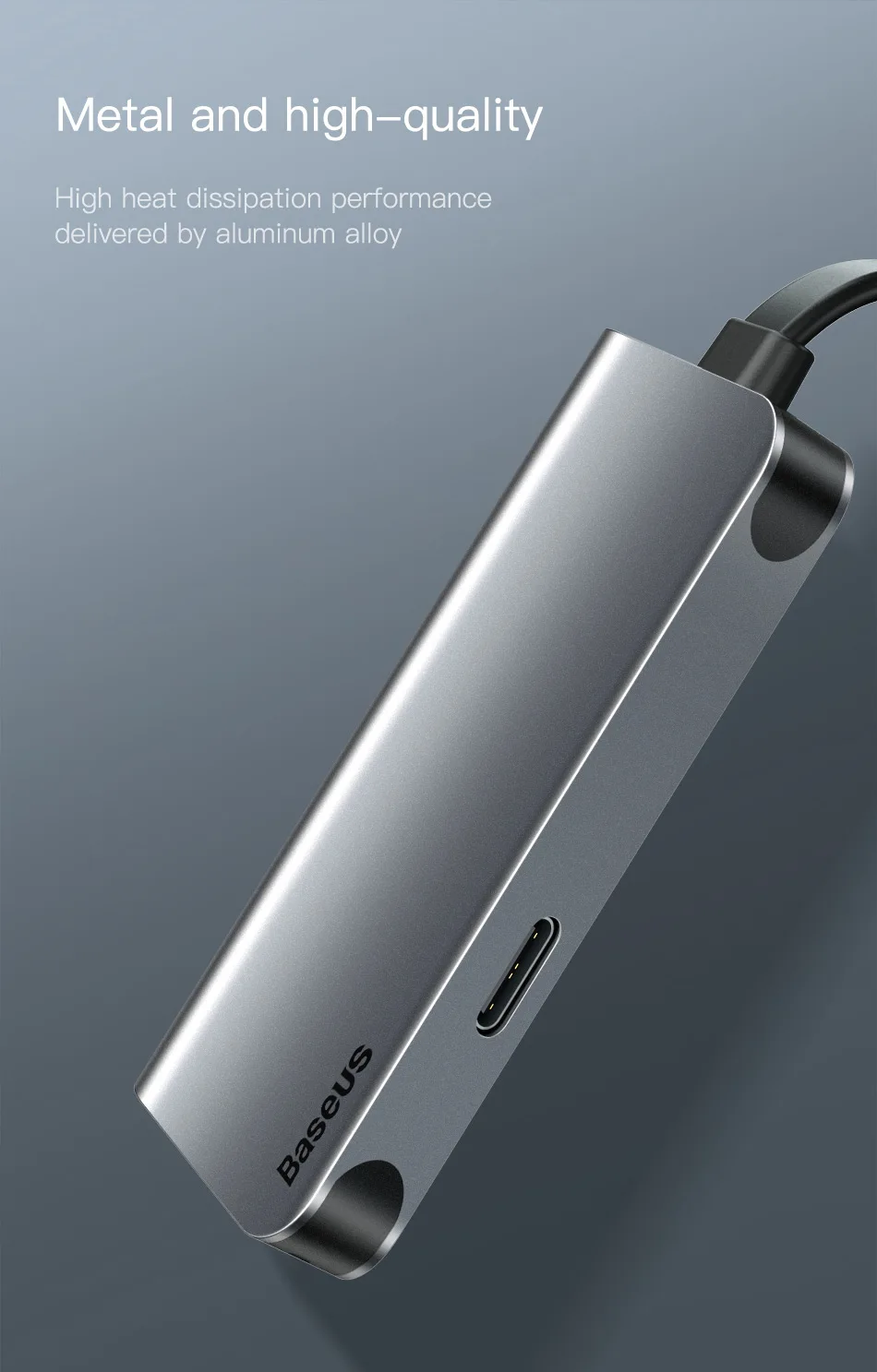 Baseus USB C концентратор к HDMI type C PD Thunderbolt 3 адаптер питания USB-C концентратор для Macbook Pro Air samsung S10 type-c концентратор HAB разветвитель
