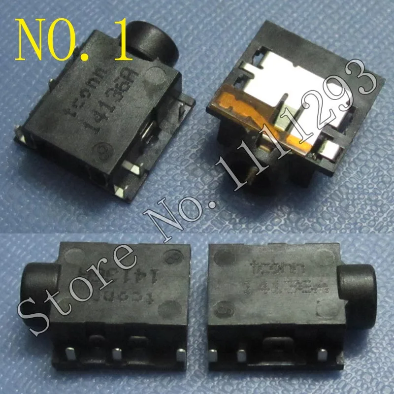 10 шт./лот разъем для наушников с микрофоном и аудиоразъемом Acer Aspire детской