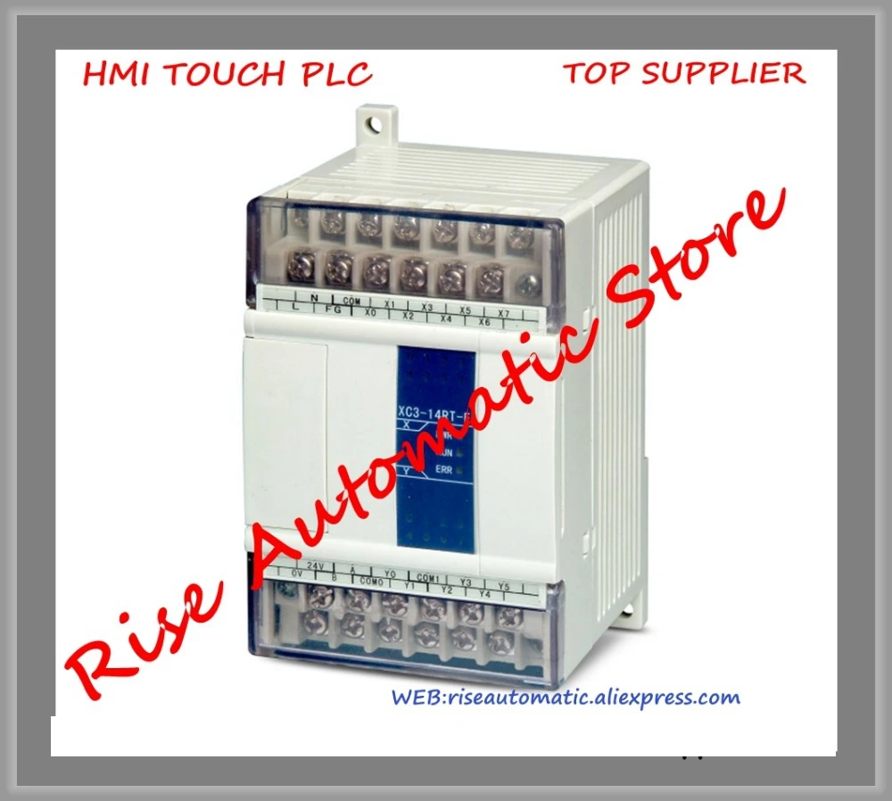 

Новый оригинальный программируемый модуль контроллера XC3-14R-C PLC DC24V 8 DI NPN 6 реле цифрового устройства вывода