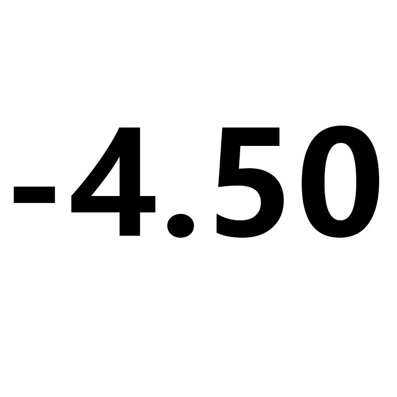 Очки для близорукости от-1,0 до-6,0 Мужские Женские близорукие очки расстояние 1x черный 1x Красная оправа близорукие очки по рецепту - Цвет оправы: -450