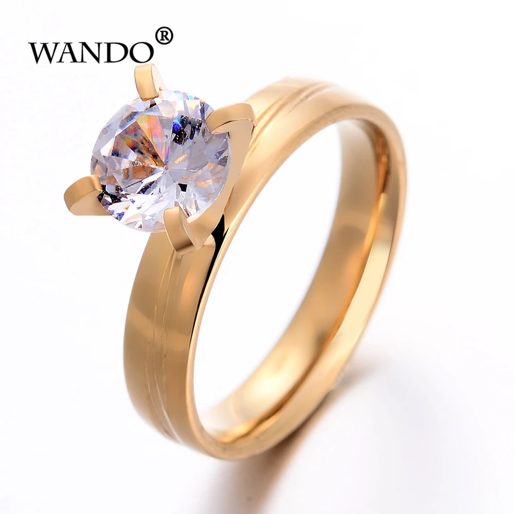 Сережки с цирконом WANDO неоксидные кольца из циркония для женщин и | Украшения