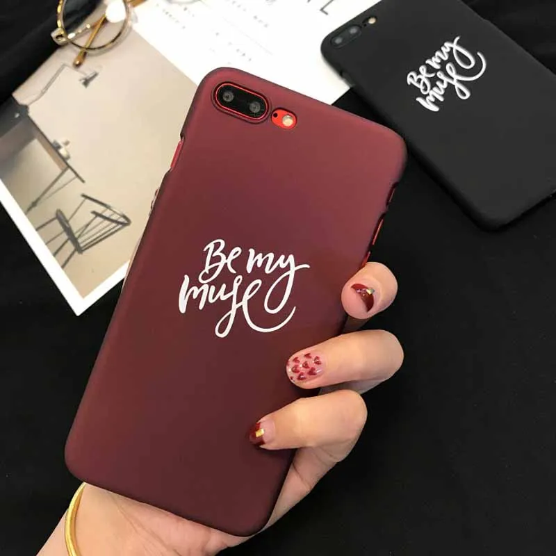 JIBAN Телефон чехол для iPhone 6 роскошный быть мой Muse Мобильный телефон сумка плюс S 8 7