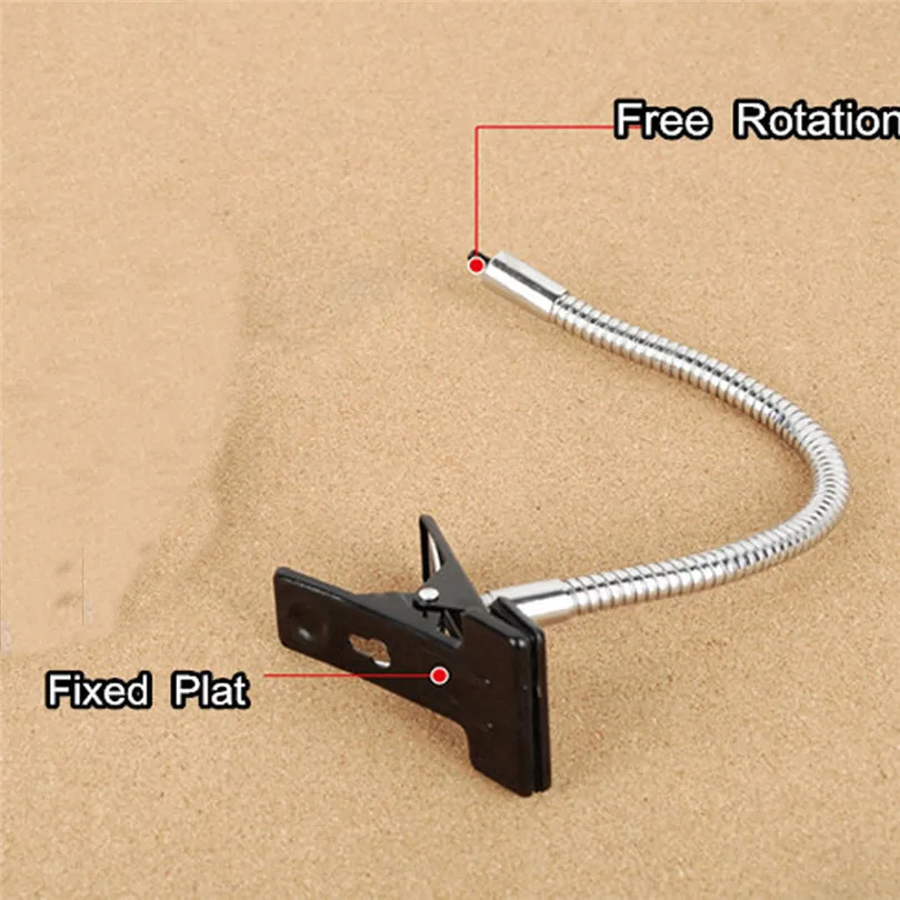 New Desk Lamps Lighted Table Top Magnifier Magnifying Glass Clamp 3 x AAA Batteries(Not Included) Luces 40DC6 | Освещение