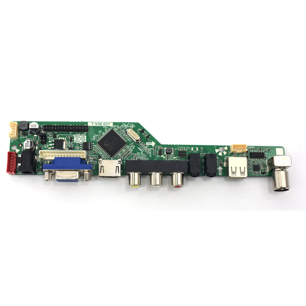 Lusya HDMI VGA AV USB аудио ЖК-плата контроллера для 14 15,6 дюймов B140XW01 B156XW02 LP156WH2 B156XW04 B156XTN02.1 1366x768 C1-006