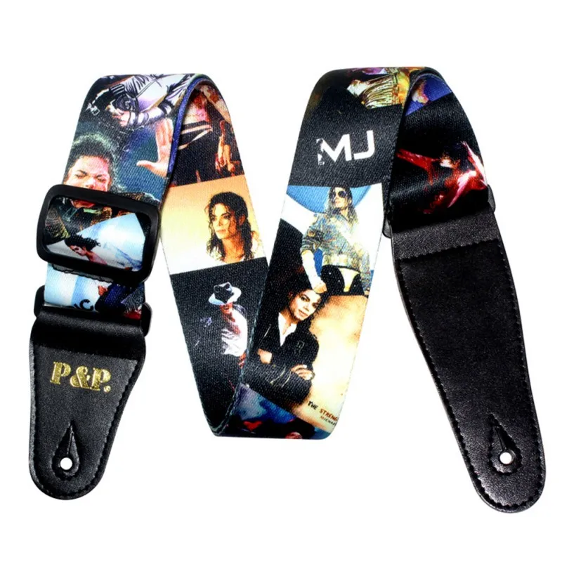 Профессиональные гитарные ремешки с наплечным ремнем регулируемый полиэфир