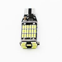 ysy 50pcs super bright t15 w16w 921 45 smd led 4014 car auto canbus marker lamps reading light interior lighting bulb