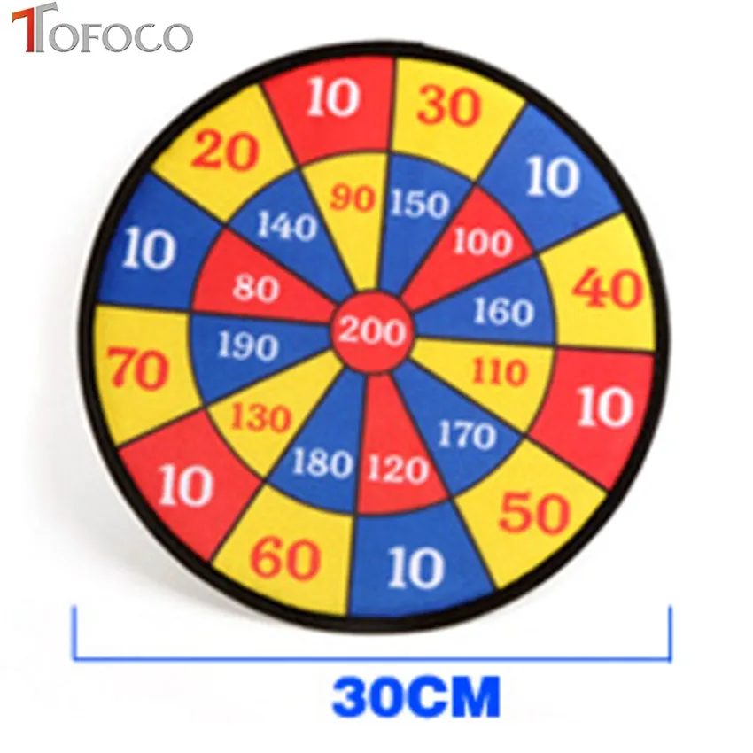 TOFOCO Boomerang ABS дротика для детской летающей игрушки тканевая Дротика набор доски