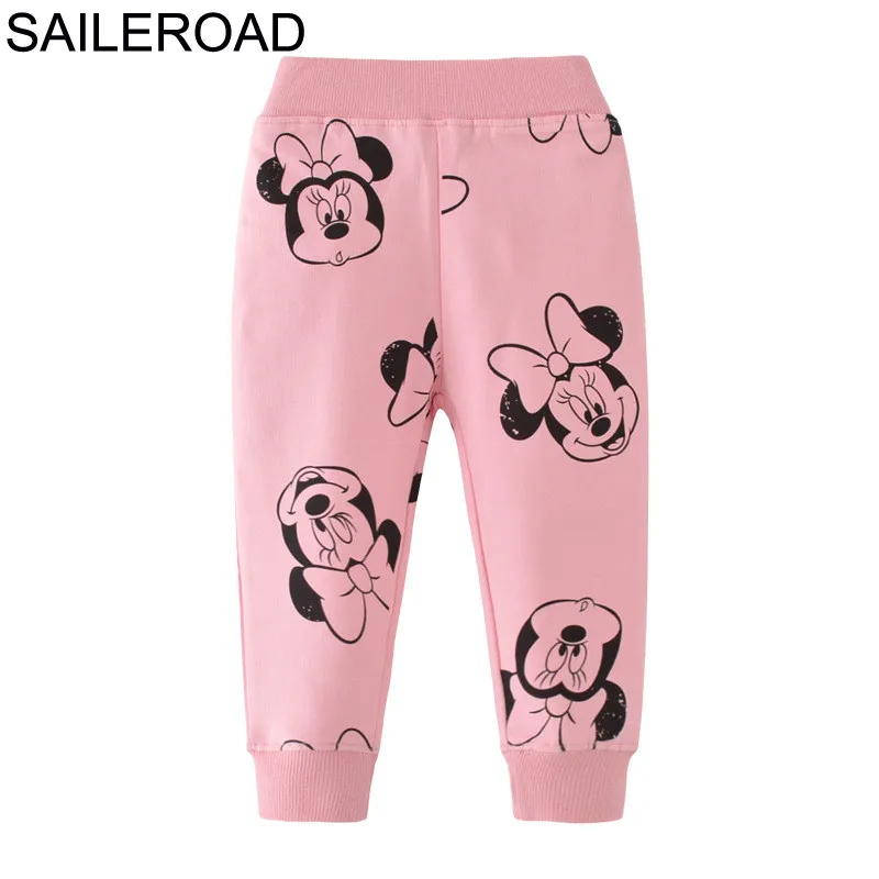 SAILEROAD 2 7Years Мальчики Спортивные Брюки для Хлопка Дети Повседневные Мультфильм