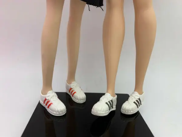 Новая игрушка кукла туфли кукольные аксессуары Белая обувь для 1:6 куклы BBIA58