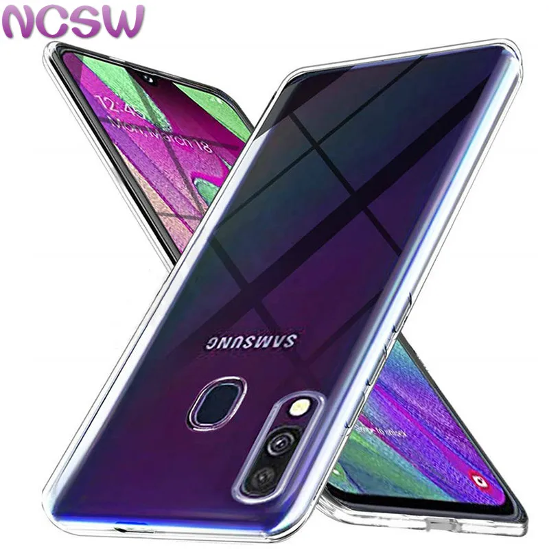 Для samsung A10 A20 A30 A40 A50 A60 A70 A80 A90 S10 5G Plus Прозрачный чехол для Galaxy S10E M20 M30 A7 A9 прозрачный чехол Capa