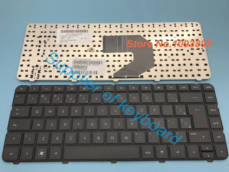 

New For HP Pavilion G4 G43 G4-1000 G6 G6T G6X G6-1000 Q43 CQ43 CQ43-100 CQ57 Brazilian Portuguese Keyboard
