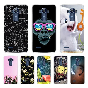 for LG G4 Case Luxury Cute Cat Painting Back TPU Cover for Coque LG G4 Case for Fundas LG G4 Cover Case H810 H811 H815 5.5 Inch