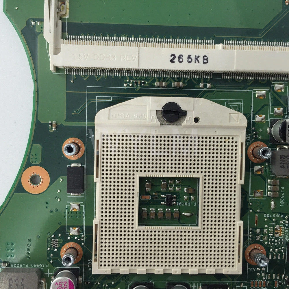 X501A SLJNV HM70 Поддержка B820 B960 Процессор Материнская плата Asus X401A X301A ноутбука DDR3 PGA989