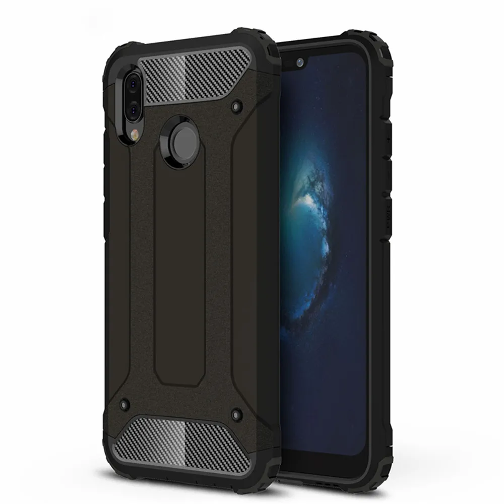 Бронированный чехол для Huawei P30 lite P20 Pro Mate 20 P10 Y6 Y5 Y7 P Smart 2019 противоударный Honor 8X 8A 10i