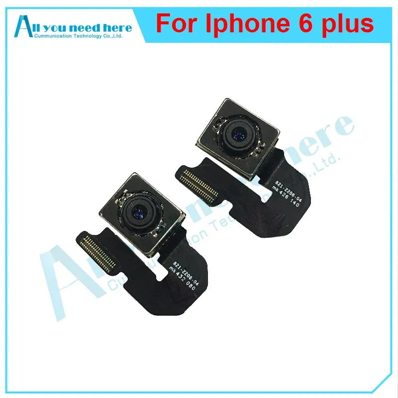 1pcs 5pcs 10pcs For Iphone 6 plus Big back rear Camera flex cable replacement 8.0 mega pixel 5.5 inch version Free Shipping | Мобильные